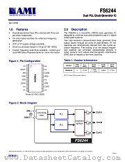FS6244-03 datasheet pdf AMI Semiconductor