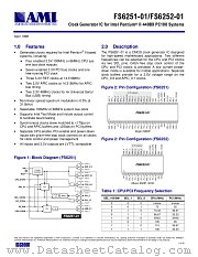FS6251-01 datasheet pdf AMI Semiconductor