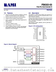FS6322-03 datasheet pdf AMI Semiconductor