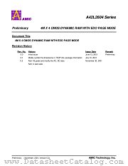 A42L2604S-50L datasheet pdf AMIC Technology