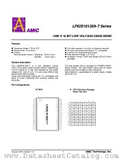 LP62E16128AV-70LLT datasheet pdf AMIC Technology
