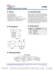 AH284-YLA datasheet pdf Anachip