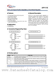 AP1115BVLA datasheet pdf Anachip