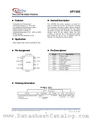 AP1306SA datasheet pdf Anachip