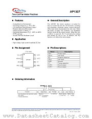 AP1307SLA datasheet pdf Anachip