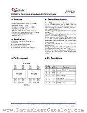 AP1621BWA datasheet pdf Anachip