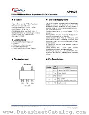 AP1625WLA datasheet pdf Anachip