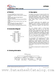 AP494IS16 datasheet pdf Anachip