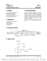 ATS137PLAA datasheet pdf Anachip
