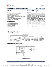 ATS276PLC datasheet pdf Anachip