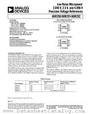 ADR290GRU datasheet pdf Analog Devices