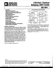 DAC8841GBC datasheet pdf Analog Devices