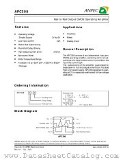 APC308KI-TU datasheet pdf ANPEC Electronics Corporation