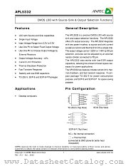 APL5332-U5C-TR datasheet pdf ANPEC Electronics Corporation