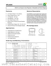APL5885-EC-TR datasheet pdf ANPEC Electronics Corporation