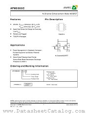 APM9968COC-TR datasheet pdf ANPEC Electronics Corporation
