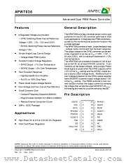 APW7036-20KC-TU datasheet pdf ANPEC Electronics Corporation