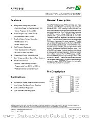 APW7045-10NC-TU datasheet pdf ANPEC Electronics Corporation
