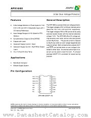 APX1690ME-TU datasheet pdf ANPEC Electronics Corporation