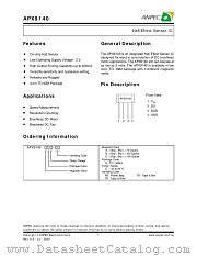 APX9140AEE-TB datasheet pdf ANPEC Electronics Corporation
