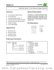 APX9141AEE-TB datasheet pdf ANPEC Electronics Corporation