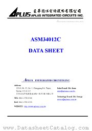 ASM34012CB datasheet pdf Aplus Integrated Circuits