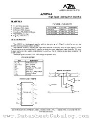 AZ88943T datasheet pdf Arizona Microtek