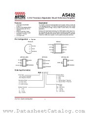 AS432C2VSA datasheet pdf ASTEC Semiconductor