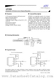 AP1084T18A datasheet pdf ATC Analog Technology