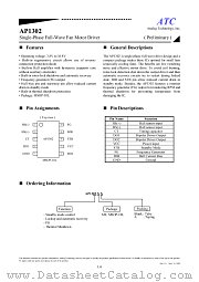 AP1302MSA datasheet pdf ATC Analog Technology