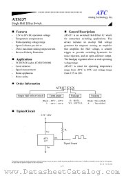 ATS137IW3A datasheet pdf ATC Analog Technology