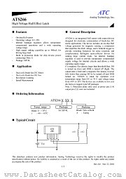 ATS266IS4 datasheet pdf ATC Analog Technology