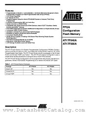 AT17F080A-30JI datasheet pdf Atmel