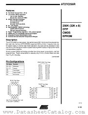 AT27C256R-15PI datasheet pdf Atmel