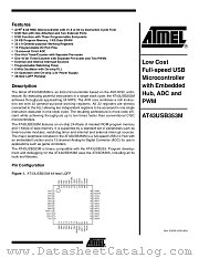 AT43USB353M-AC datasheet pdf Atmel