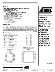 AT49LV001-12PI datasheet pdf Atmel