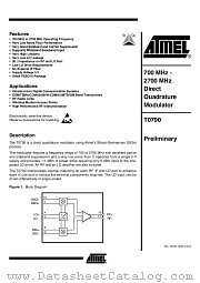 T0790-6C datasheet pdf Atmel