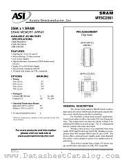 MT5C2561C-45L_883C datasheet pdf Austin Semiconductor