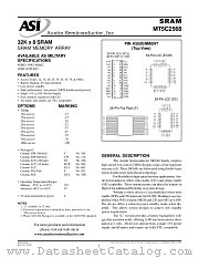 MT5C2568C-20L_XT datasheet pdf Austin Semiconductor
