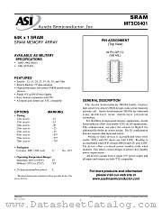 MT5C6401C-70L_883C datasheet pdf Austin Semiconductor