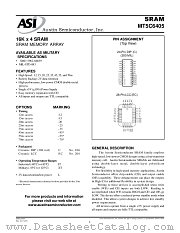 MT5C6405C-55L_883C datasheet pdf Austin Semiconductor