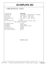 AGM2432B-FEFBW-T datasheet pdf AZ Displays