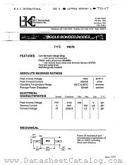 1N270 datasheet pdf BKC International Electronics
