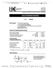 1N3666M1 datasheet pdf BKC International Electronics
