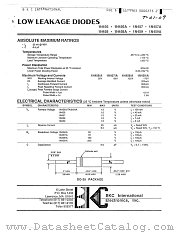1N459 datasheet pdf BKC International Electronics