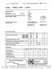 1N4934 datasheet pdf BKC International Electronics