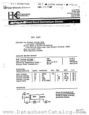 GL607 datasheet pdf BKC International Electronics