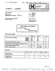LL4003G datasheet pdf BKC International Electronics
