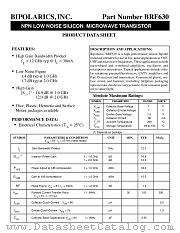 BRF63002 datasheet pdf BOPOLARICS