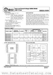 BS62LV2001DI-10 datasheet pdf Brilliance Semiconductor